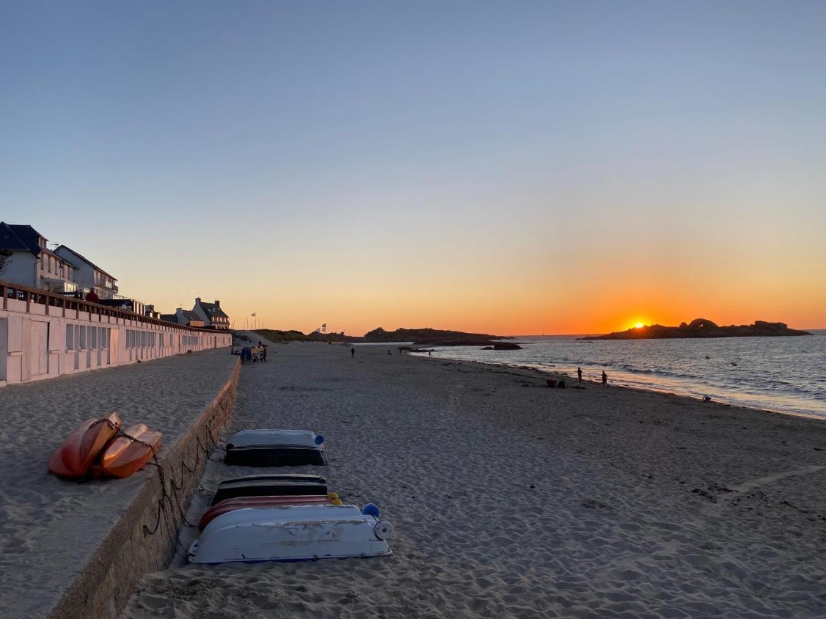 Studio Tregastel Plage A 20 Metres Zewnętrze zdjęcie