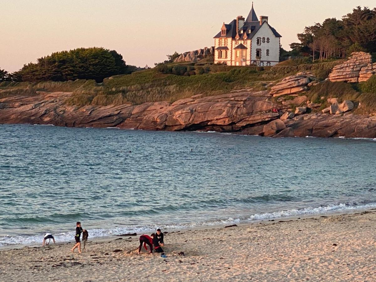 Studio Tregastel Plage A 20 Metres Zewnętrze zdjęcie