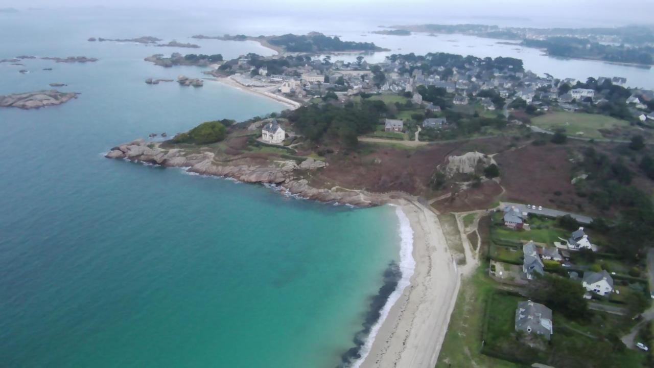 Studio Tregastel Plage A 20 Metres Zewnętrze zdjęcie